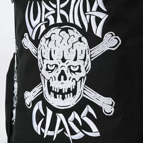 NWT Lurking Class Bonehead Skull & Crossbones Backpack - Picture 5 of 9